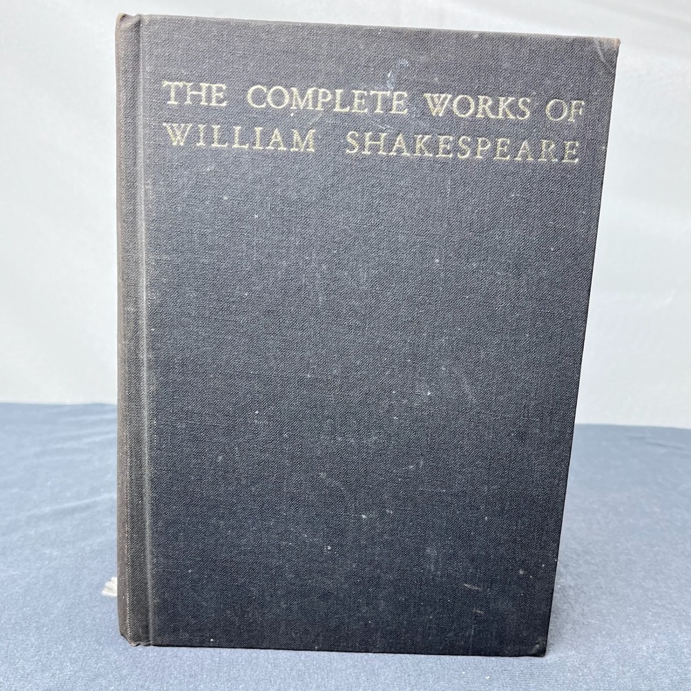 Abbey Library The Complete Works of William Shakespeare Black Cloth Hardcover